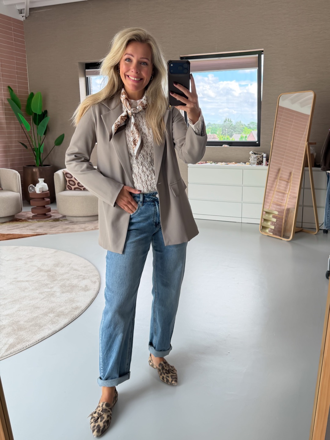 Dezelfde blazer ten voeten uit